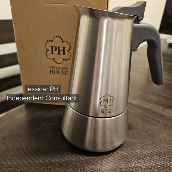 Princess House Cafetera Espresso & Marbella insulated tumblers - Picture 3 of 3